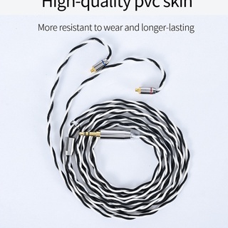 XINHS  Product name: 4 strands of silver foil wire + single crystal copper mixed braid