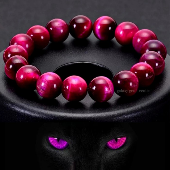 ORIGINAL PINK TIGER EYE STONE BRACELET