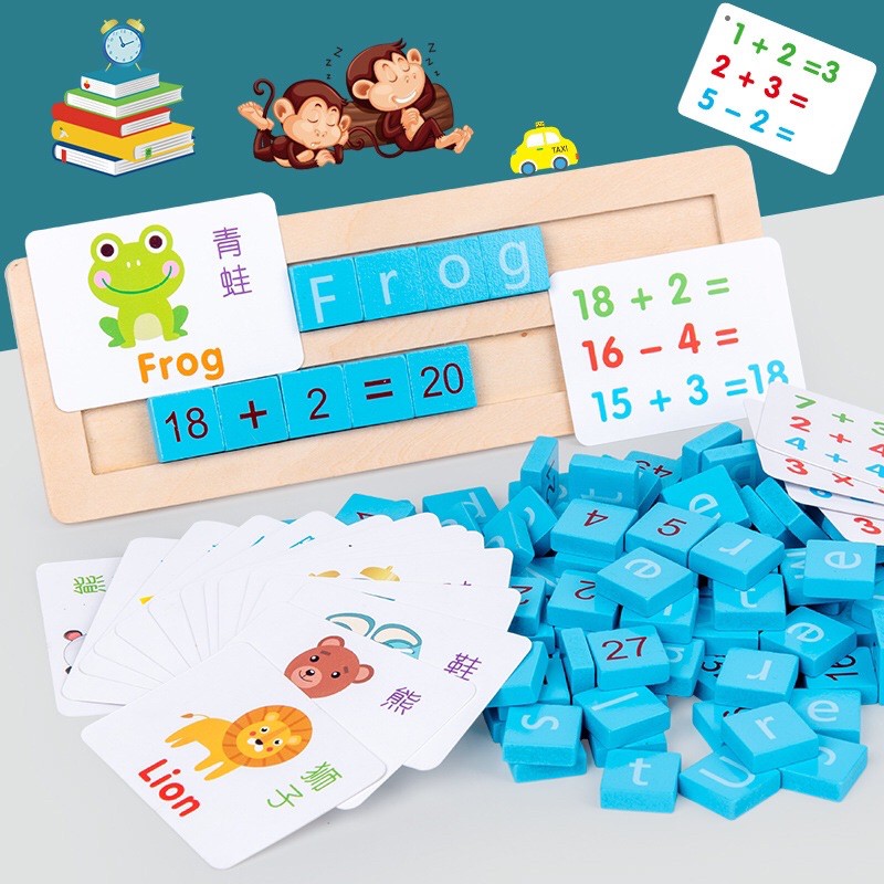 Flash Card คณิต บวกเลข ลบเลข คำศัพท์ ภาษาอังกฤษ | Shopee Thailand