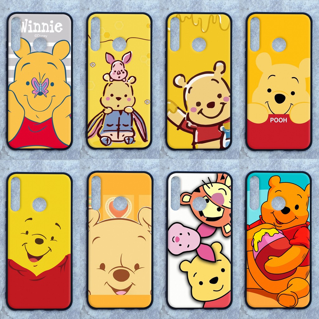 เคส  Huawei  Y7p (2020)  ลายหมีพูห์  ขอบนิ่มหลังแข็ง เคสมือถือ เคสโทรศัพท์ Case