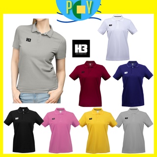 🔥🔥ถูกที่สุด🔥🔥 มือ1!! เสื้อคอปกโปโล เสื้อโปโลหญิง เสื้อโปโลสีล้วน H3 PREMIUM POLO ผ้าไมโครโพลีเอสเตอร์ S-3XL