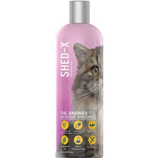 Shed-X Cat Control Shampoo for Cats แชมพูแมว สูตร แก้ปัญหา ขนร่วง 237 มล. (แมวทุกสายพันธุ์)