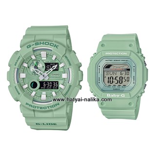 นาฬิกา Casio G-SHOCK x BABY-G เซ็ตคู่รัก Crayon Pastel series รุ่น GAX-100CSB-3A x BLX-560-3 Pair set