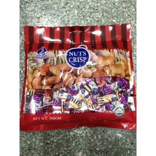 Nuts crisp ถั่วตุ๊บตั๊บถั่วบดอัดแท่งจากมาเลเซีย