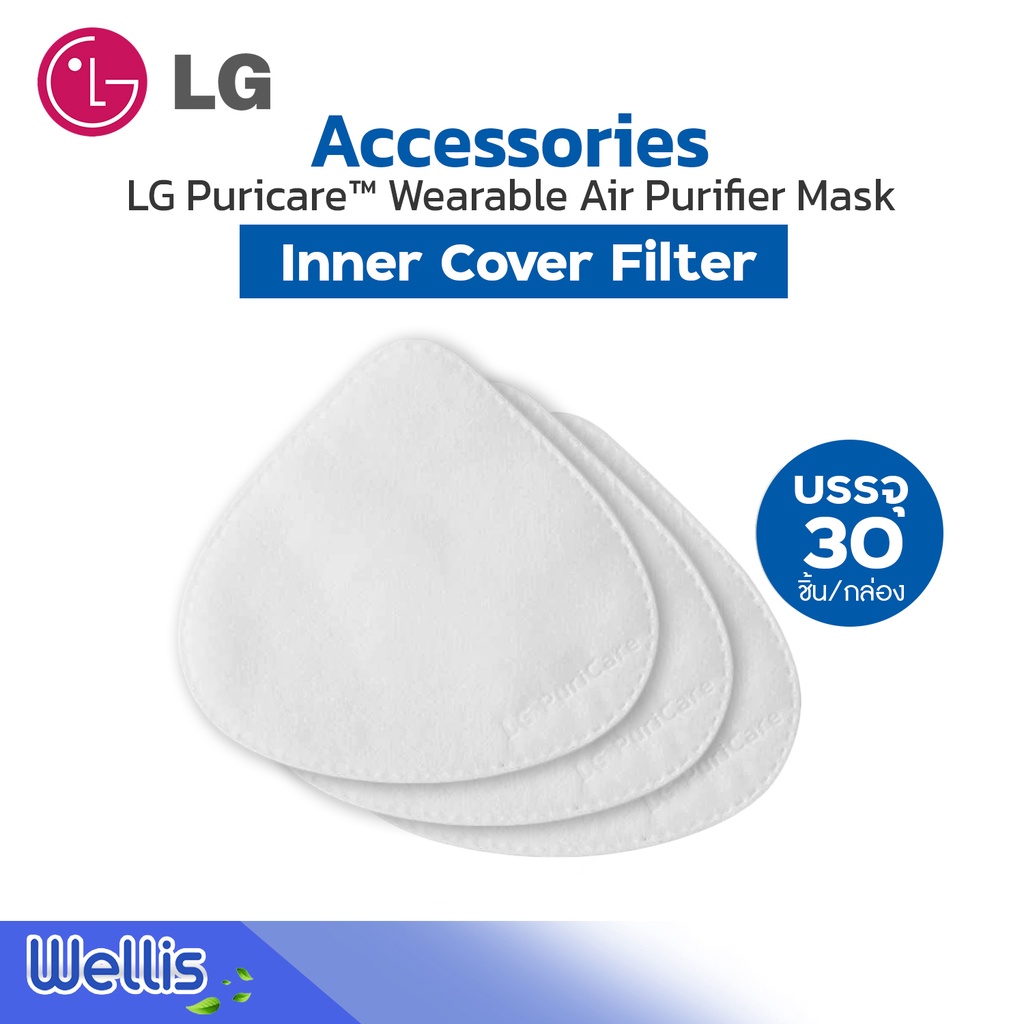 Accessories - Inner Cover Filter / LG Puricare™ Wearable Air Purifier Mask - อะไหล่,อุปกรณ์ที่ต้องเปลี่ยน