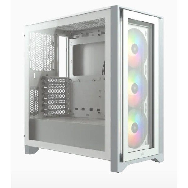 Case(เคส) CORSAIR  iCUE 4000X RGB White