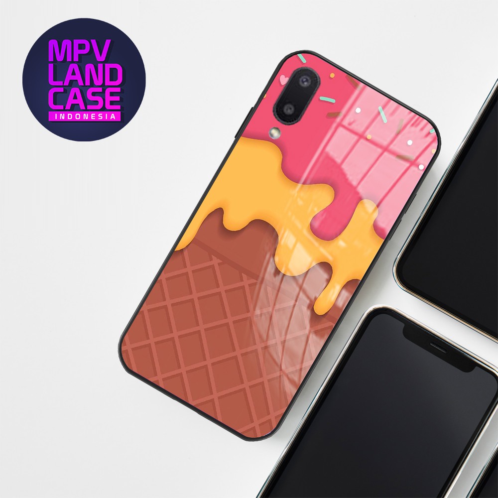 JAYA BLESSING Softcase Kaca [SC40] สําหรับ Samsung A32 A52 A72 A6+ A71 A8+ J2 Prime A50 A50S A51 A70