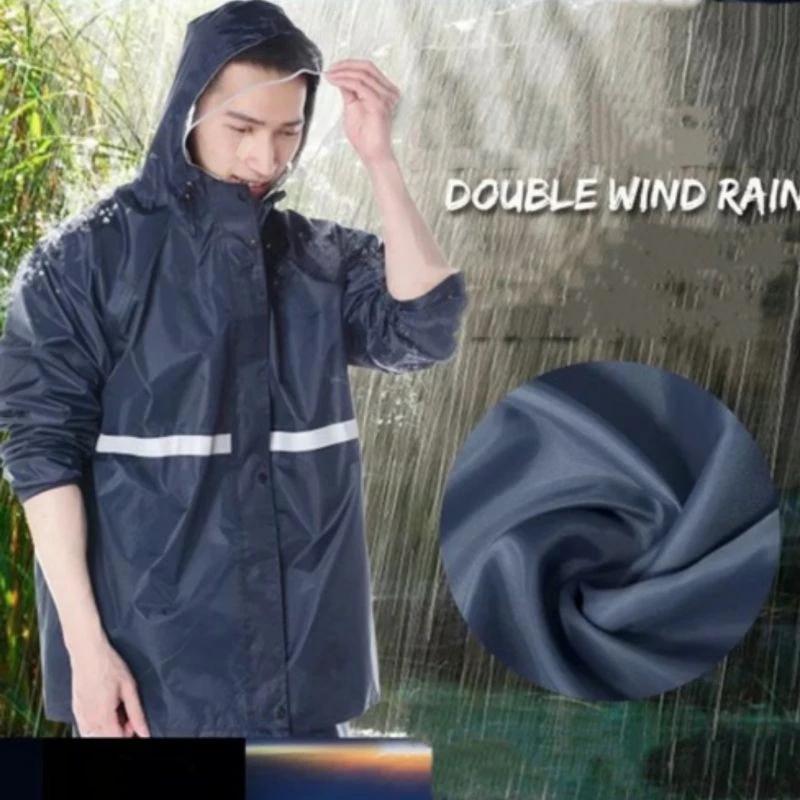ชุดกันฝน เสื้อและกางเกง มีแถบสะท้อนแสง รุ่น 130 thumbnail 4