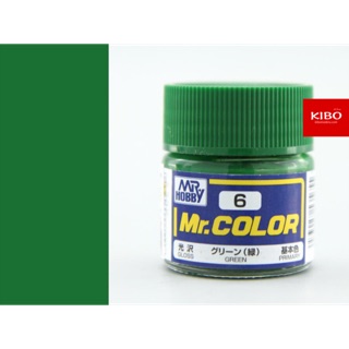 สีสูตรทินเนอร์ mr.color c6 green