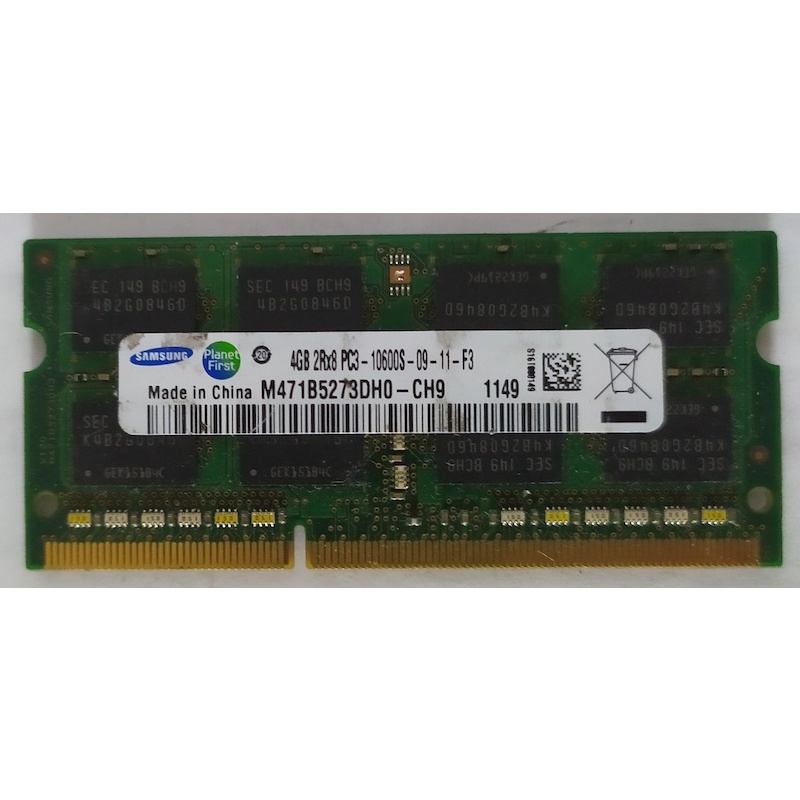 RAM 4GB Samsung PC3-10600S M471B5273DH0-CH9 B23D3A96