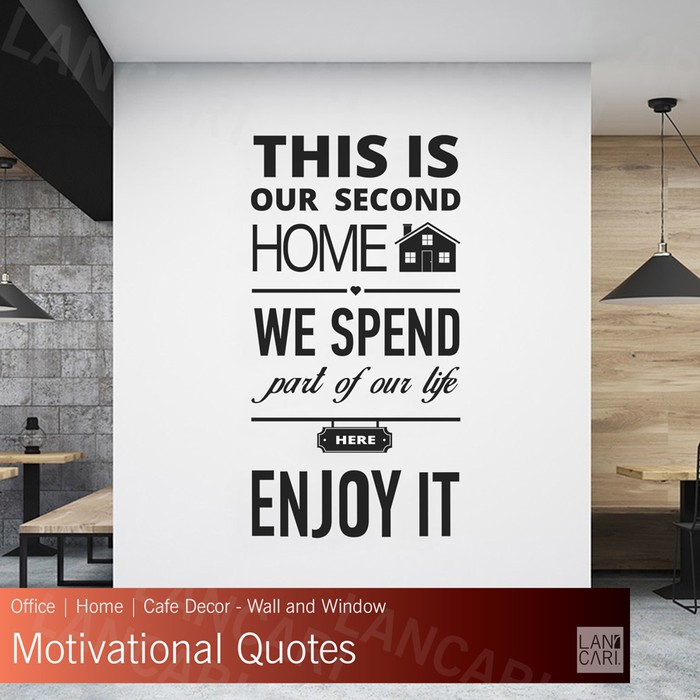 LANCI สติกเกอร์ตัดคําคม Home Home Glass สติ๊กเกอร์ติดผนัง Wall Window Decal Decal Decal Decal Decal 