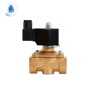 SafetyDrink Solenoid valve ทองเหลือง 1" UNIPURE AC220V (DFD25)