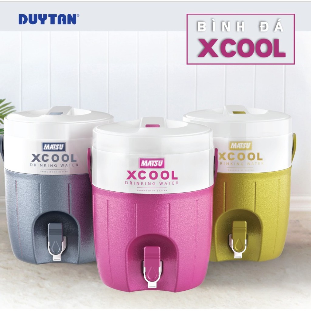 XCOOL DUY TAN THERMALT ICE BOTTLE WITH FAUCET 7 ลิตร Nhuaduytan.Store