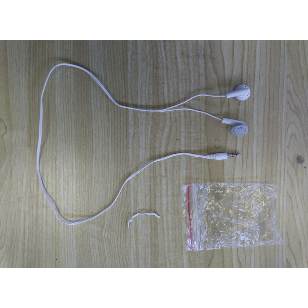 ความยาว 60 ซม.หูฟังแบบมีสายแจ็ค 3.5 มม. หูฟังชนิดใส่ในหูตัดเสียงรบกวนหูฟังสากล