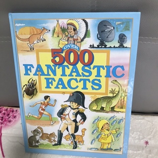 OVER 500 FANTASTIC FACTS หนังสือความรู้ปกแข็ง-af3