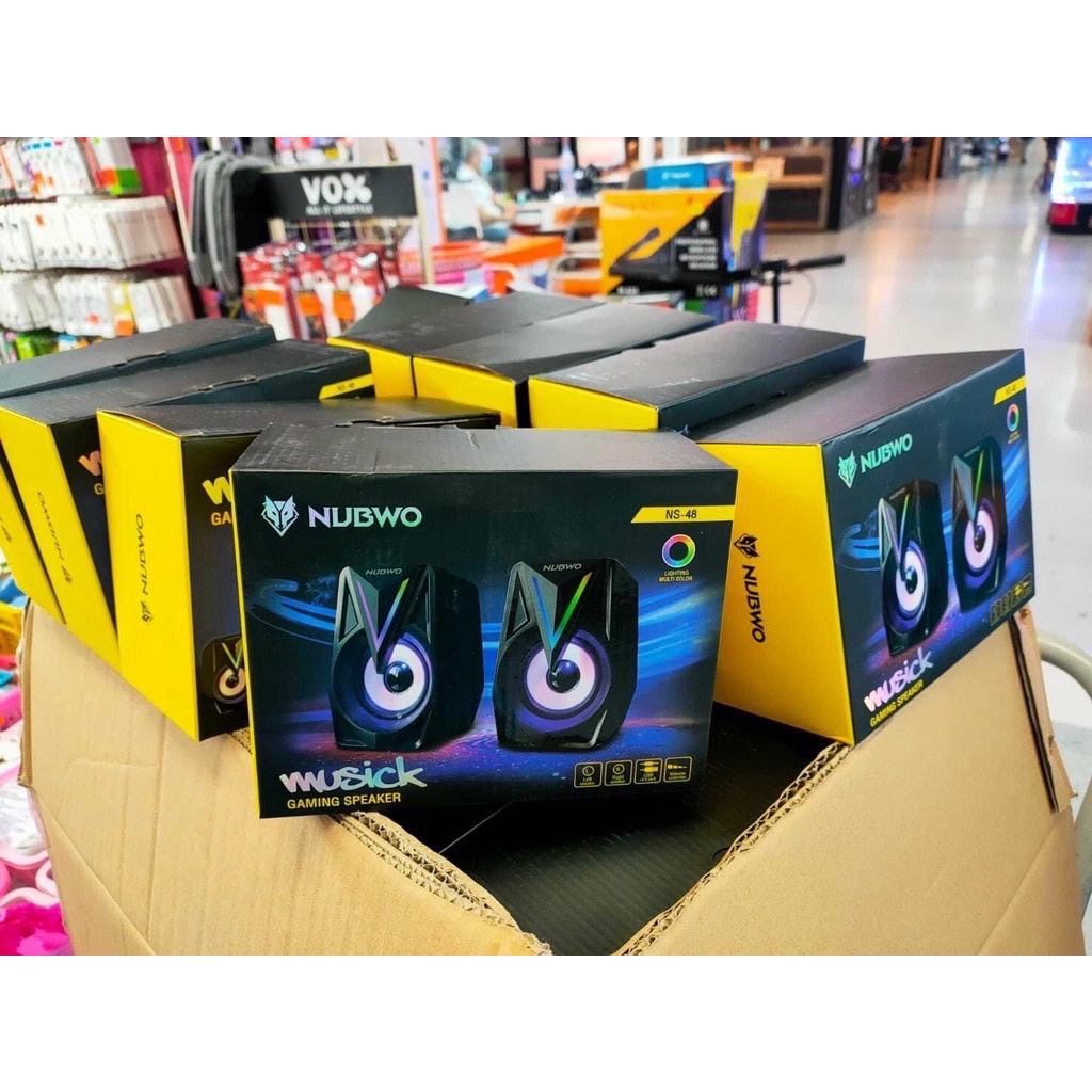 NUBWO ลำโพงคอม แจ็คUSB Nubwo รุ่น NS-11/NS-39/NS-40/NS-41/NS-44 ของแท้ประกัน1ปี (กลุ่ม2) - รูปที่ 7