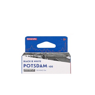 Lomography Potsdam Kino Black and White Film iso100/120 ฟิล์มขาวดำโลโม ขนาด 120 (EXP  03/2022)