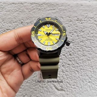 seiko monster yellow srpf35 k ในไทยไม่มีขายแล้ว seiko หน้าเหลือง