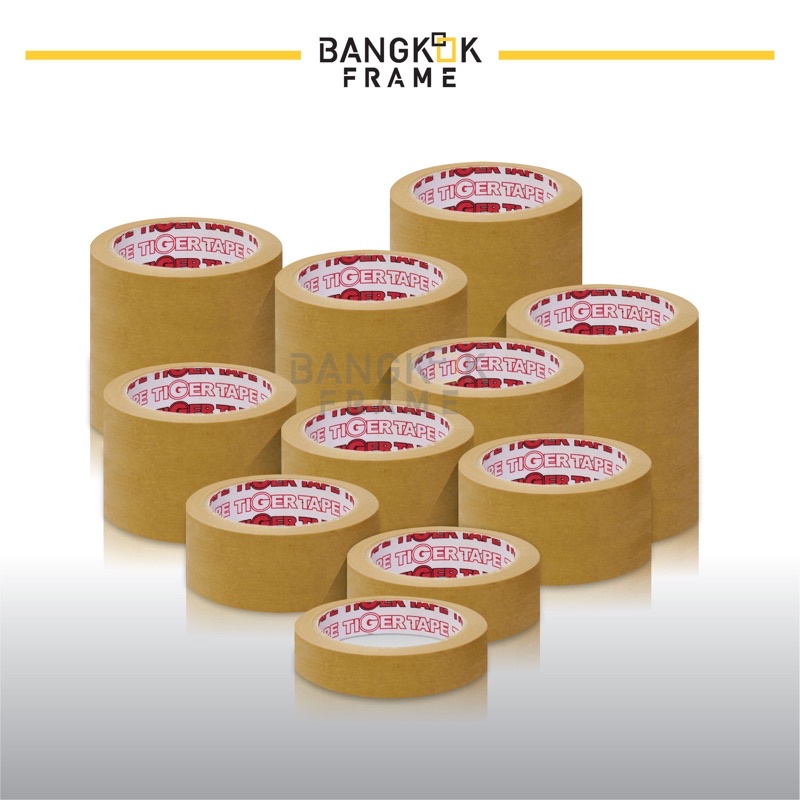 Bangkokframe-เทปกรอบรูป-เทปกระดาษกาวย่น-สีน้ำตาล-ขนาดตั้งแต่ 1- 6 นิ้ว-เทปสีน้ำตาล-อุปกรณ์เพื่อการบรรจุ-Bangkok Frame ราคา ถูกที่สุด ดีลบีเคเค