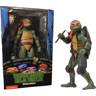 NECA  Teenage Mutant Ninja Turtles (1990) - Michelangelo 7” Action Figure