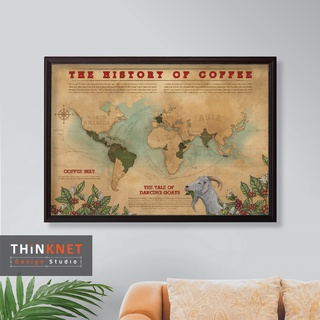 กรอบประวัติศาสตร์กาแฟ the History of Coffee