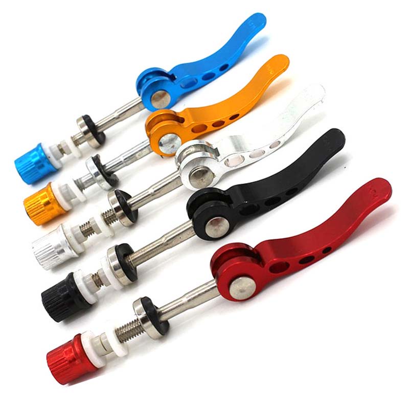 Aluminium Bicycle Quick Release MTB Seat Post Clamp Seatpost Mountain Bike Seat Tube Clamp Bicycle A