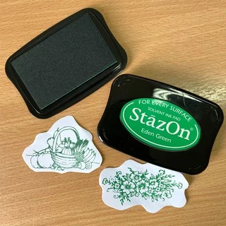 StazOn หมึกกันน้ำ ขนาด15 มล. หมึกโปร่งแสง ญี่ปุ่น หมึกเติม แท่นปั๊ม แท่นประทับตรา มี16 สี ให้เลือก