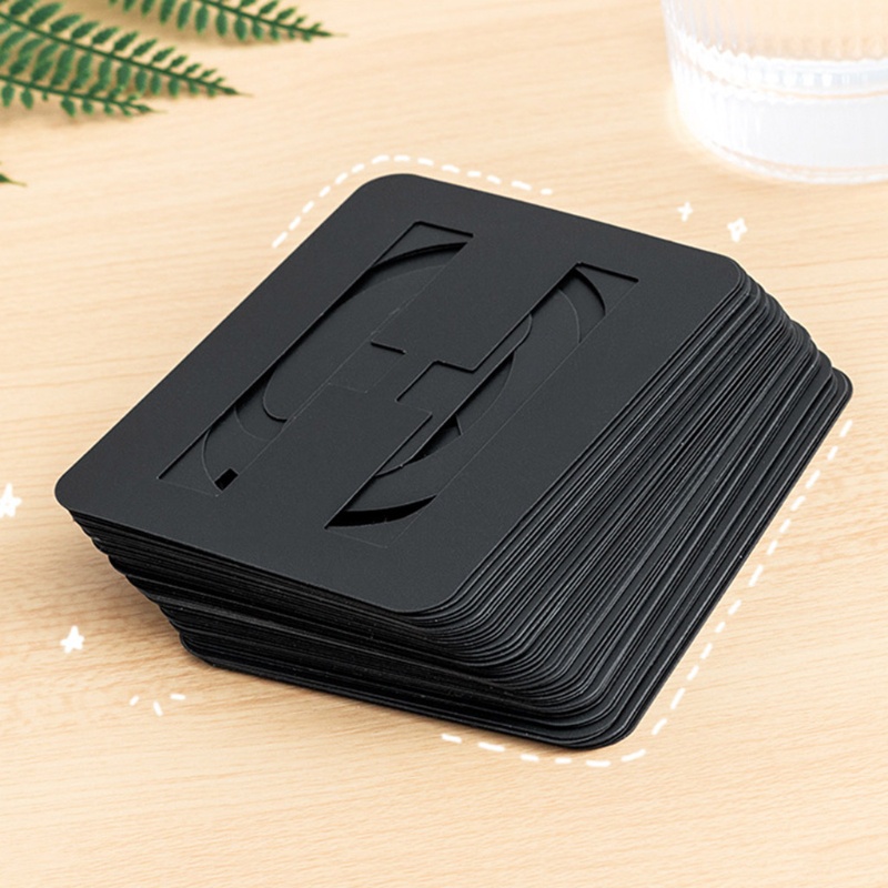 ไม่เป็นไร 42ชิ้นตัวอักษรจํานวนลายฉลุชุดพลาสติกตัวอักษรจิตรกรรมแม่แบบแม่พิมพ์ชุด - รูปที่ 4