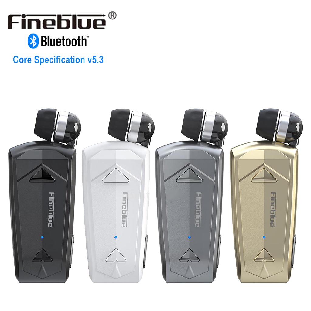 Fineblue F520 ชุดหูฟังสเตอริโอบลูทูธไร้สาย แฮนด์ฟรี พับเก็บได้ สําหรับโทรศัพท์มือถือ