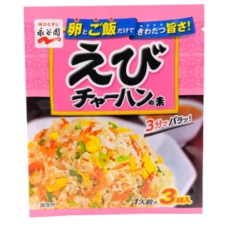 นากาทานิเอ็น ผงปรุงรสข้าวผัดกุ้ง ขนาด 21 กรัม (7 กรัม x 3 ชิ้น) - Nagatanien Ebi Chahan no Moto