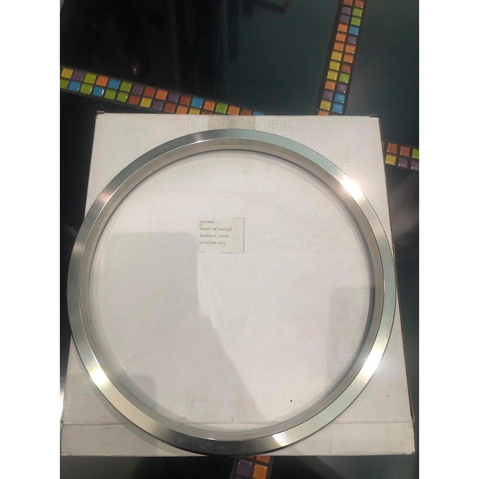 002 OCT SS316L (สีเงินแบบเหลี่ยม)