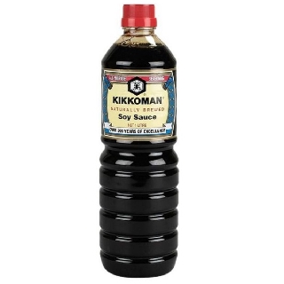 Kikkoman Soy Sauce คิคโคแมนซอสถั่วเหลือง 1ลิตร