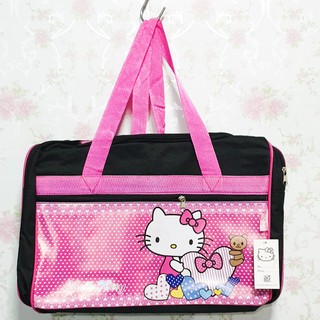 กระเป๋า กระเป๋าเดินทางแบบหิ้ว Hello Kitty ขนาดใหญ่ (BG-011)