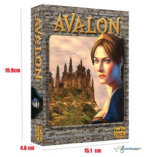 Avalon The Resistance Board Game บอร์ดเกม อวาลอน ภาษาอังกฤษ  Family Interactive Full English Board Game Card