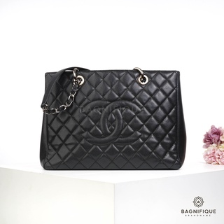 CHANEL GST IN BLACK CAVIAR SHW