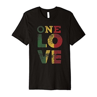 [S-5XL] สินค้ายอดนิยม เสื้อยืด พิมพ์ลาย One Love RASTA REGGAE Happy สําหรับผู้ชาย 780522