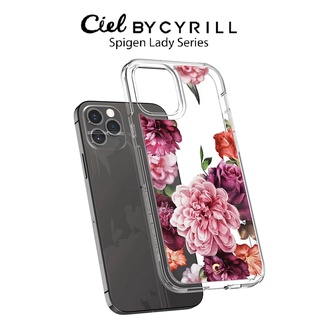 SPIGEN Ciel By CYRILL เคสโทรศัพท์มือถือ ลายดอกกุหลาบ สําหรับ iPhone 12 Pro 12