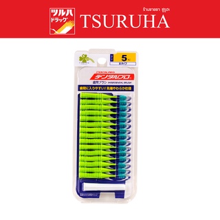 Kurashi-Rhythm interdental brush I 5 (L) / คุราชิ-ริธึ่ม อินเทอเดนเทิล บรัช รูปตัว ไอ 15 ชิ้น ขนาด 5