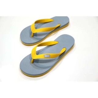 สีเทาหูเหลือง Gray yellow Hippo shoe รองเท้าแตะฮิปโป  No. 39-40-41-42  45-46