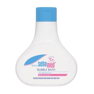 Sebamed Baby Bubble Bath ซีบาเมด ผลิตภัณฑ์ทำความสะอาดผิว สำหรับผิวบอบบาง แพ้ง่าย ใช้ได้ตั้งแต่แรกเกิด ขนาด 200 ml 18072