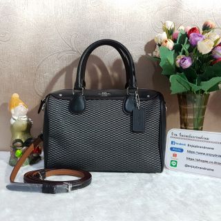 COACH F57242 MINI BENNETT SATCHEL IN EXPLODED REPS PRINT JACQUARD
COLOR : SILVER/GREY/BLACK