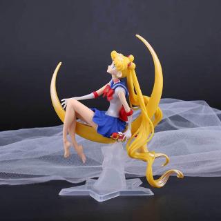 ของเล่นโมเดลตุ๊กตาการ์ตูน Sailor Moon 1 ชิ้น