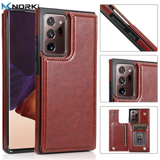 เคสกระเป๋าสตางค์ กันกระแทก หรูหรา สําหรับ Samsung Note 20 Ultra Note 10 Plus Lite Note 8 9