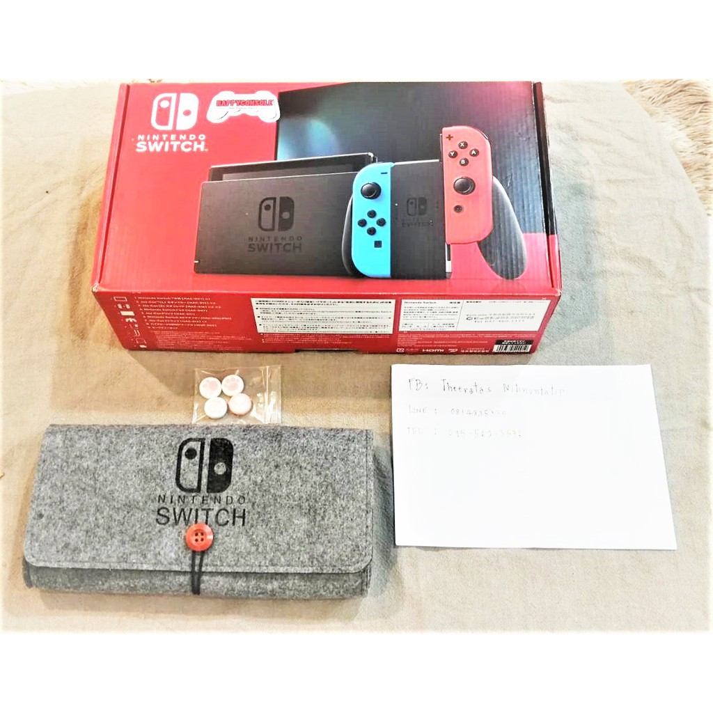 Nintendo switch v2 กล่องแดง (มือสอง)