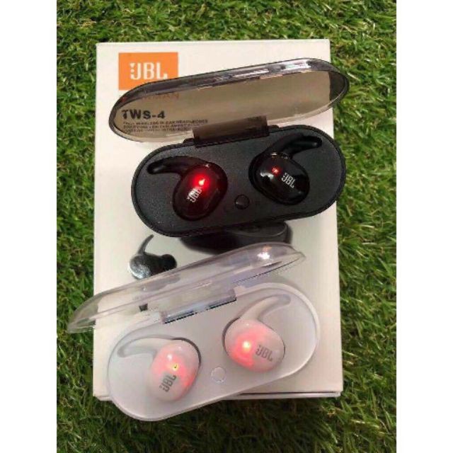 หูฟัง Bluetooth แท้ JBL HARMAN TWS4 Bluetooth earphone ชุดหูฟังไร้สายบลูทู ธ