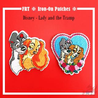 แพทช์ปักผ้าลายดิสนีย์ 1 ชิ้น（☸ Disney - Lady and the Tramp Patch ☸）