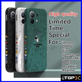 เคส mi 11 lite เคส mi 11t pro เคส mi 10t pro Space Nasa เคสมือถือคู่รัก เคสโทรศัพท์ TKR