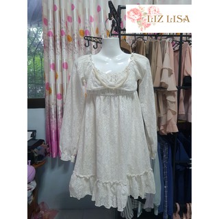 เดรสลูกไม้ น่ารักมาก ป้าย LIZ LISA