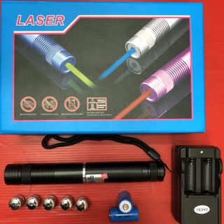 เลเซอร์พกพา ความเข้มข้นสูงhigh power blue laser (50000mW)