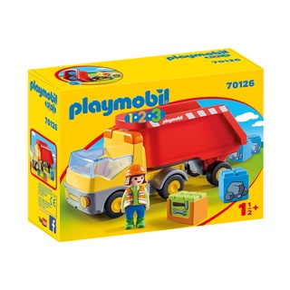 Playmobil 70126 1.2.3 Dump Truck 123 รถดั๊มพ์